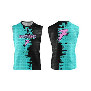 Uniformes de Fútbol 7v7 Personalizados Más Vendidos para Hombre, Camisetas de Compresión, Sudaderas con Capucha, Camisetas sin Mangas con Logotipo Frontal para Jugadores de Fútbol Juvenil 7v7 - Product Image 5