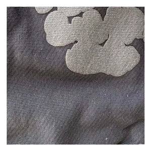 Wholesale Direct Supplier OMMiZ Top Quality Men's Sweatshirts Denim Cotton Letter Tears Puff Print Baping Spider <b>Hoodie</b> 1.1 1 - Product Image 1