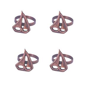 <b>Cheap</b> Bulk Napkin <b>Ring</b> Handmade Napkin <b>Rings</b> Boat Shape Napkin <b>Ring</b> Antique Copper Silver Gold Accessories - Product Image 2