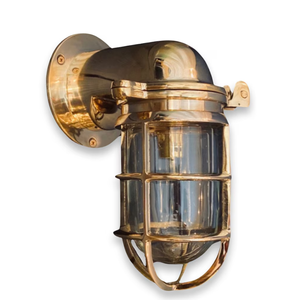 Bathroom <b>Sconce</b> Wall <b>Light</b> Solid Brass Handmade Stand High Quality Lamp - Product Image 1