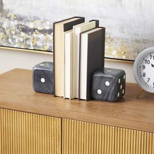 OEM Manufacturer Natural Marble Bookends Suitable For Displaying <b>Books</b> In Elegant Libraries Offices And Contemporary Home Decor - Product Image 6