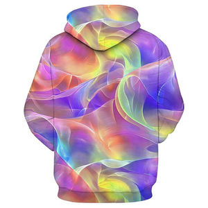 Sudadera con Capucha Personalizada por Sublimación, Diseño Atractivo, para Todas las Temporadas, Sudadera con Capucha y Cremallera para Correr, Mangas Largas - Product Image 4