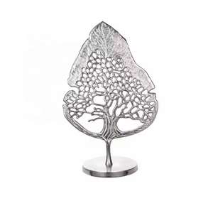 Modèle de sapin fini or Objet de Noël décoratif pour la maison Sculptures de renne en aluminium Noël Maison et bureau - Product Image 5