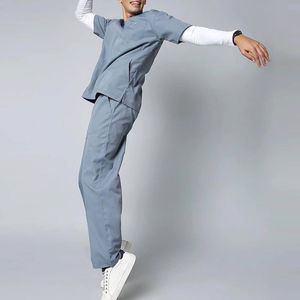 Meilleurs gommages d'allaitement pour hommes, uniformes médicaux de haute qualité, nouvelle mode, tissu en toile imprimé de marque privée pour hôpitaux OEM - Product Image 4