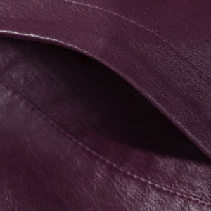 Veste en cuir pour homme, veste en cuir vintage pour moto, confortable pour la conduite, mode de rue - Product Image 6