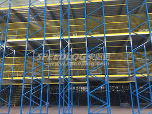 מערכת מיסוך מזן macrack מערכת אחסון משולבת קיבולת גבוהה מתלה mzzanine עבור משרד מחסן - Product Image 5