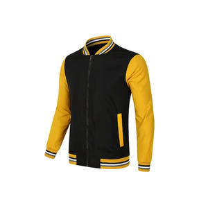 แจ็กเก็ตเบสบอลแขนยาวถักนิตติ้งใช้ได้ทั้งชายและหญิงเสื้อแขนยาวปักลายสำหรับฤดูหนาว - Product Image 2