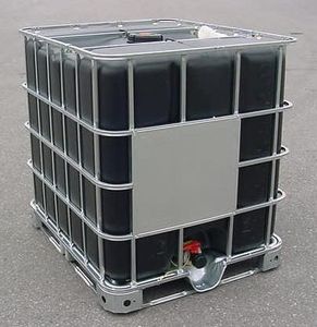 1000-Liter Stainless Steel 304/316L <b>Cage</b> Water IBC <b>Storage</b> Tank Pump Pressure Vessel Temperature Control for Dairy Beverage - Product Image 6