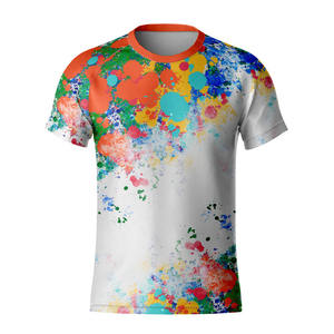 T-shirts à faible taux de sublimation en coton de bonne qualité pour hommes OEM Prix réglable Meilleures ventes T-shirts à impression par sublimation - Product Image 4