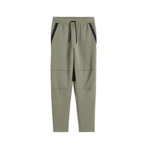Pantalon de jogging d'hiver décontracté pour hommes, personnalisé, le plus vendu, couleur gris chiné, vente à coupe droite - Product Image 4
