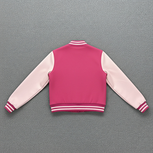 Veste universitaire pour femmes de haute qualité en gros avec broderie à rivets imperméable matelassée pour l'hiver, vêtements décontractés pour le hip-hop streetwear - Product Image 3