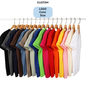 T-shirt personnalisé 230gsm 280gsm 300gsm 320gsm t-shirt surdimensionné lourd épaule tombante 100 coton t-shirt personnalisé - Product Image 3