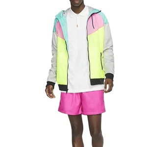 Conjuntos de chándal cortavientos de verano para hombres, deportes hechos a medida, recién llegados, diseño de verano, chándal de nailon reflectante 2026 - Product Image 4