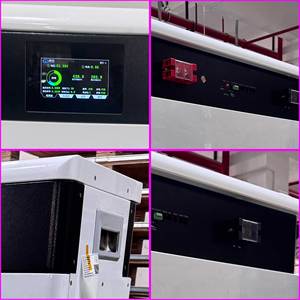 Batería de Almacenamiento de Energía Doméstica LiFePO4 de 40 kWh, 51.2 V, 800 Ah, Sistema de Energía Solar ESS con Garantía de 10 Años y Vida Útil de 8000 Ciclos - Product Image 5