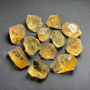 พลอยซิทรินเอธิโอเปียธรรมชาติแบบดิบ ไม่เจียระไน ขายส่ง - Product Image 2