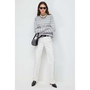 Suéter Casual con Diseño de Bicicleta y Cuello con Detalle de Broches, Estilo Tejido - Product Image 3