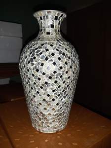 Hot Trend Luxury Home Decorative Mosaic Mother of <b>Pearl</b> Vase Made in Vietnam VCBCV - Product Image 5