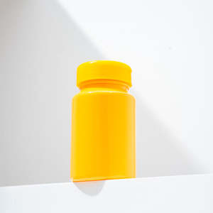 ขวดยาพลาสติกเปล่า100cc หรูหราภาชนะใส่ยาหลากสีพร้อมฝาเกลียวปิดผนึก - Product Image 3