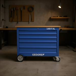 Gedore Mobile Workbench with 4 <b>Drawers</b> 985x1200x625 <b>Tool</b> Cabinets - Product Image 3