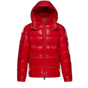 High Quality Custom Men's Autumn Waterproof Windproof Reversible Hooded Anti-Bacterial Lightweight Quilted Puffer Jacket - Product Image 1