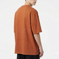 T-shirt Homme Oversize Élégant Coupe Décontractée Moderne Design Streetwear Tendance 100% Coton Séchage Rapide Léger Respirant Confortable