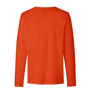 Vente en gros T-shirt uni à manches longues pour hommes, sport, course à pied - Product Image 3