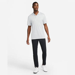 Golf de hombre gris humo claro para Polo S 100% poliéster Jersey transpirable que absorbe el sudor relajado ajuste estándar 2 botones de talla grande - Product Image 3