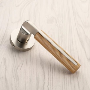 Poignée en métal de qualité supérieure avec poignée en bois, design élégant pour armoires, tiroirs, portes intérieures, décoration intérieure et meubles élégants - Product Image 5