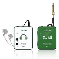 Système de monitoring intra-auriculaire sans fil LEKATO MS-1, équipement de scène