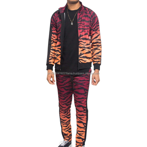 Conjuntos de ropa de abrigo para hombre hechos a medida más vendidos, chándal informal estampado por sublimación, traje de entrenamiento de invierno de algodón pesado - Product Image 2