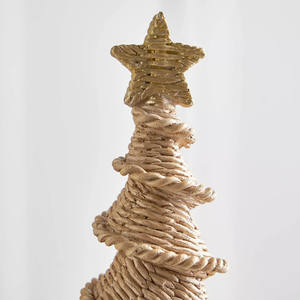Árbol de Navidad hecho a mano natural de nuevo diseño de algas marinas naturales hechas a mano en Vietnam para decoración de vacaciones - Product Image 2