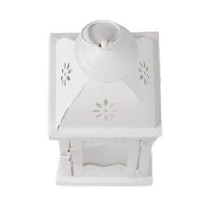 <b>Set</b> of 2 Decorative <b>Lantern</b> Made of Metal and Glass Square Candle <b>Lantern</b> Home Decor Candle Holder for Lighting Accessories - Product Image 3