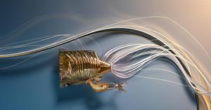 Cadenas intelligent fonctionnel en laiton massif avec deux clés magnifiquement orné et patine naturelle - Product Image 2