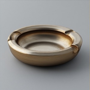 Cenicero de Metal con Acabado Rústico Antiguo, Textura Hecha a Mano, Diseño Ecológico y Duradero para Interiores Vintage - Product Image 2