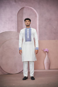 Bluevine Heritage designer kurta - Product Image 5