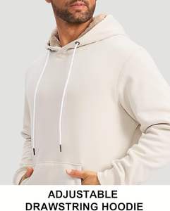 Sweat-shirts à capuche en sherpa pour hommes, sweats de sport en couleur personnalisée - Product Image 4