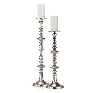 Juego de portavelas de luz en T de Metal martillado con acabado antiguo hecho a mano decoración de sala de dibujo de oficina de Navidad con 3 soportes de velas - Product Image 2