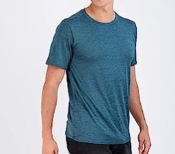 Camiseta de poliéster de manga corta refrescante para hombre, camiseta de tripulación de precios al por mayor, directo desde pedido de fábrica disponible - Product Image 3