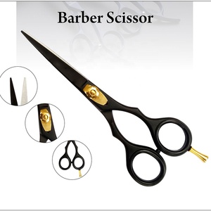 Tijeras de Barbero de Acero Inoxidable de Alta Calidad, Más Vendidas, con Punta de Cuchilla Afilada y Recta, Mango Mediano, Diseño para Diestros, Duraderas para el Cabello - Product Image 6
