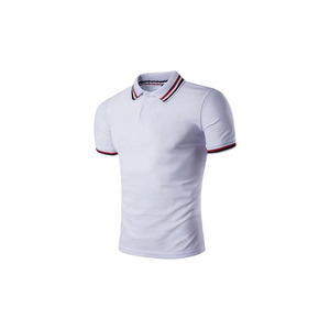 Personalización de polos de alta gama, camiseta de manga corta de verano con logotipo impreso, icono bordado, transpirable para hombre y mujer - Product Image 1