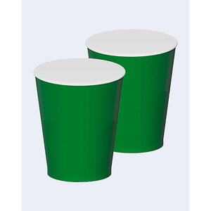 Vasos Desechables Party Love Verdes de 270 ml, Bolsa de 12 Unidades - Product Image 1