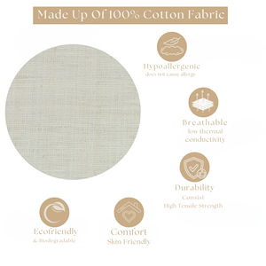 Funda de Cojín Decorativa de Algodón Ecológico con Diseño Geométrico y Rayas, Tejida a Mano, con Borlas, para Sofá y Decoración del Hogar - Product Image 4