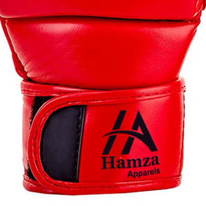 Gants de grappin MMA personnalisés en cuir synthétique de vachette pour fermeture doigt complet poignées de haute qualité entraînement combat - Product Image 3