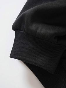 เสื้อฮู้ดแบบมีฮู้ดติดพลอยเทียมสีพื้นทรงลำลองกำหนดขนาดได้เองออกแบบได้ตามต้องการ - Product Image 4