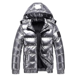 Hombres moda nuevo diseño invierno Puffer brillante chaqueta hombres cálido invierno Puffer chaquetas hombres Puffer chaqueta - Product Image 1