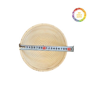 Bandeja de ratán minimalista hecha a mano Decoración natural versátil para hogares modernos - Product Image 4