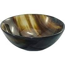 Juego de cuencos para servir de cuerno natural hechos a mano personalizados altamente pulidos de alta calidad para hoteles y restaurantes de La India. - Product Image 2