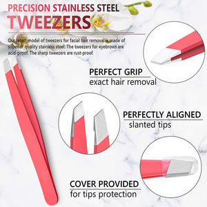 New Arrival New Style Cosmetic Tweezers Stainless Steel Hollowing Eyebrow Tweezers Daily <b>Makeup</b> <b>Tools</b> - Product Image 5