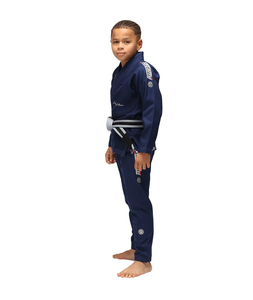 Mejor calidad precio barato niños Bjj Gis en Personalizar Logo Jiu Jitsu brasileño 100% algodón perla tejido preencogido tela Kimonos - Product Image 3