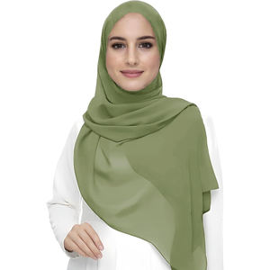 Hijab transpirable de nuevo estilo para mujer Precio al por mayor Hijab musulmán Ropa informal Hijab de moda tradicional para mujer - Product Image 2